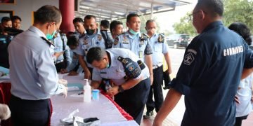 Dirkamtib Direktorat Jenderal Pemasyarakatan (DitjenPAS) Apresiasi Lapas Kelas IIA Pematangsiantar dan Meminta Petugas Tetap Waspada