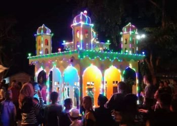 Malam Takbir Kondusif di Tanjung Tiram, PC NU Batu Bara Apresiasi Kapolsek Labuhan Ruku