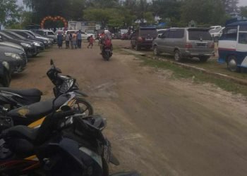 Destinasi Wisata Pantai Bunga Kabupaten Batu Bara Mulai Dipadati Pengunjung