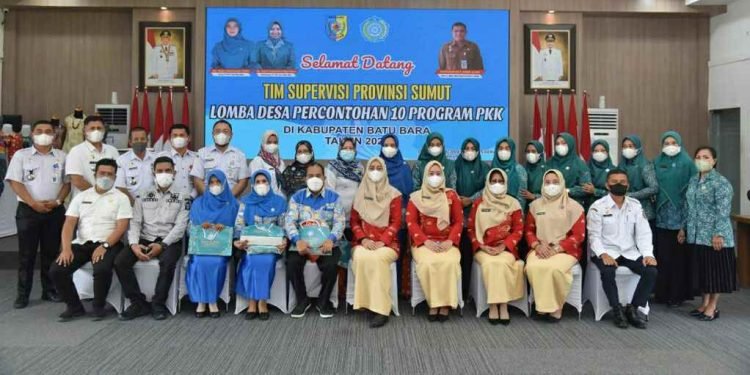 Desa dan Puskesmas Percontohan TP-PKK Batu Bara Bersaing Ketat di Tingkat Provinsi Sumatera Utara