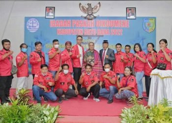 Bupati Zahir Hadiri Perayaan Paskah Oikumene Kabupaten Batu Bara