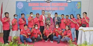 Bupati Zahir Hadiri Perayaan Paskah Oikumene Kabupaten Batu Bara