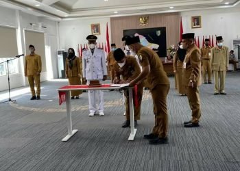 Optimalkan Pembangunan Batu Bara, 14 Pejabat Pemkab Batu Bara Dilantik