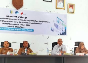 Diskominfo Batu Bara Gelar Koordinasi dan Sinkronisasi Portal Satu Data Pemkab Batu Bara Tahun 2022