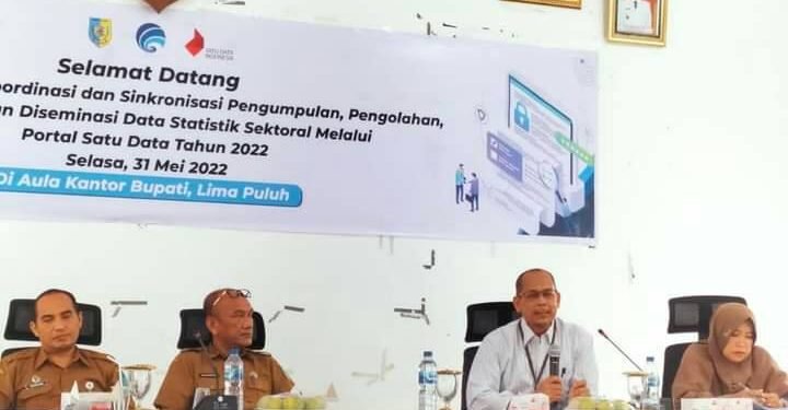 Diskominfo Batu Bara Gelar Koordinasi dan Sinkronisasi Portal Satu Data Pemkab Batu Bara Tahun 2022