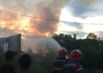 Haris, Korban Kebakaran Rumah di Kecamatan Nibung Hangus Minta Bupati Perhatikan Nasibnya