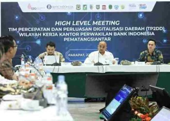Oky Hadiri High Level Meeting (HLM) Tim Percepatan dan Perluasan Digitalisasi Daerah
