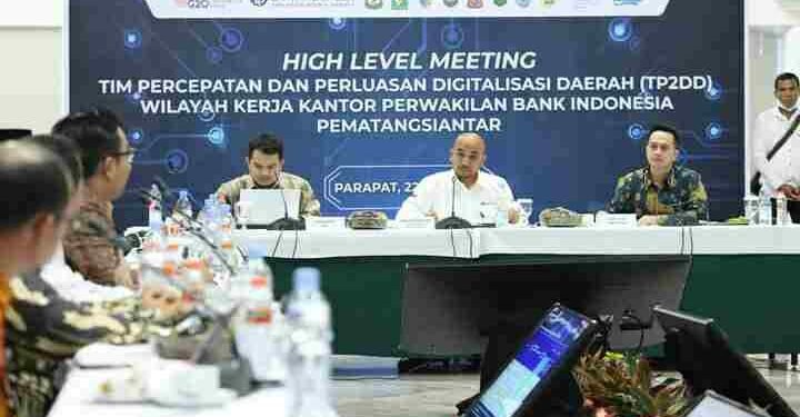 Oky Hadiri High Level Meeting (HLM) Tim Percepatan dan Perluasan Digitalisasi Daerah