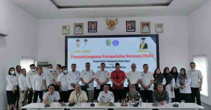 Pemkab Batu Bara Teken MoU Bersama Universitas Medan Area Sumatera Utara