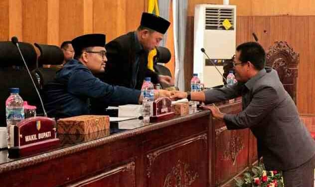 DPRD Batu Bara Fraksi Demokrat Setujui LKPD Bupati Batu Bara Tahun 2021