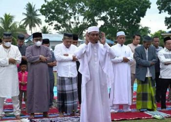 Pemkab Batu Bara Gelar Shalat Id di Lapangan Lima Puluh