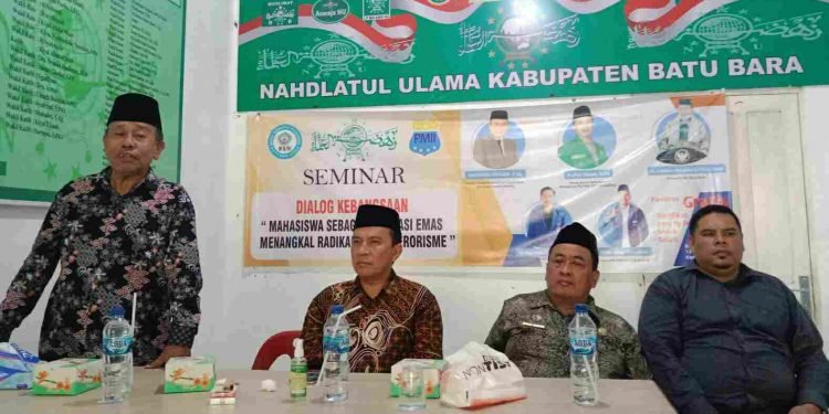Ketua PC NU Batu Bara Buka Dialog Kebangsaan Tangkal Radikalisme