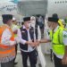 Kakan Kemenag, Ketua Kadin dan Ketua PD IPHI Batu Bara Sambut Jamaah Haji Batu Bara di Kuala Namu