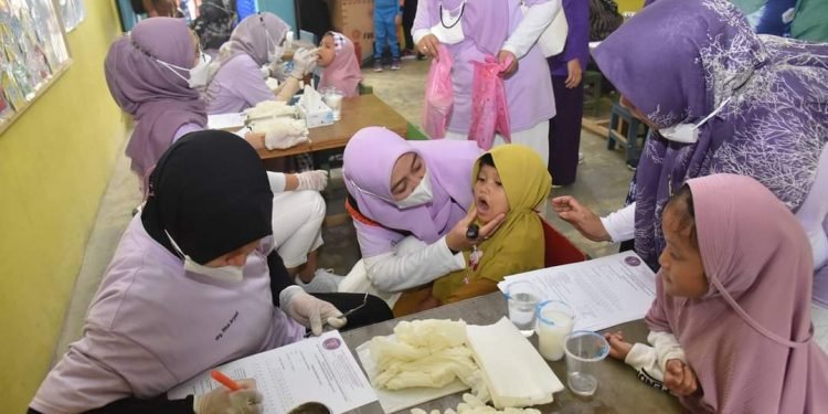 Bunda PAUD Apresiasi Persatuan Dokter Gigi Indonesia Cabang Batu Bara