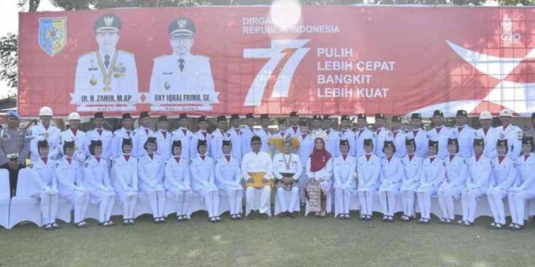 Pemkab Batu Bara Gelar Upacara HUT RI Ke-77 Tahun 2022