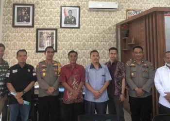 Sukseskan Pemilu 2024, KPUD Batu Bara Bangun Koordinasi Bersama Polres Batu Bara