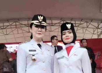 Putri Kelahiran Batubara Annuria Ririn Ilham menjadi Paskibraka Poso Sulawesi Tengah