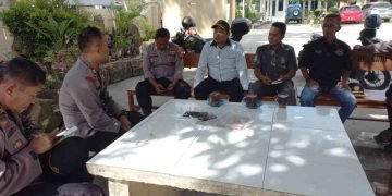 Plt Kapolsek Indrapura Terima Audiensi Pengurus Sektor Pokdar Kamtibmas Batu Bara
