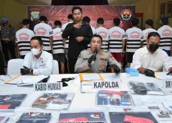 Polda Kepri Gencar Berantas Judi, 12 Tersangka Diamankan