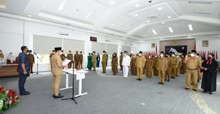 Bupati Zahir Lantik 16 Pejabat Eselon III dan IV Pemkab Batu Bara