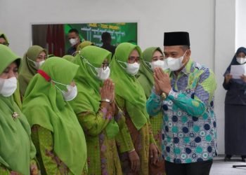 Bupati Batu Bara Hadiri Pelantikan Muslikat Nahdlatul Ulama (NU) Batu Bara Periode 2021 – 2026