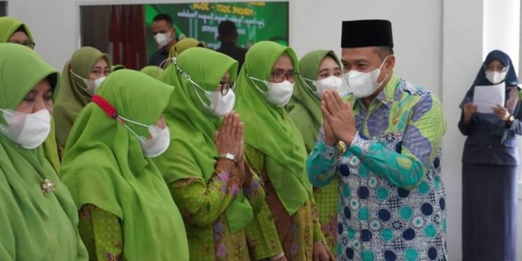 Bupati Batu Bara Hadiri Pelantikan Muslikat Nahdlatul Ulama (NU) Batu Bara Periode 2021 – 2026