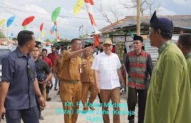 Bupati Batu Bara bersama Baznas Berikan Bantuan Bedah Rumah