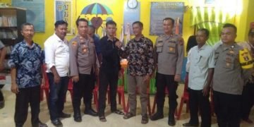 Jelang Pilkades, Kapolsek Labuhan Ruku Ingatkan Warga Tetap jaga Kondusifitas