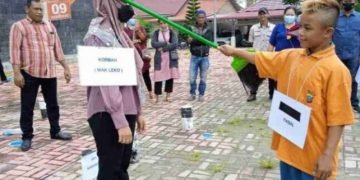 Polres Batu Bara Gelar 29 Adegan Rekonstruksi Pelaku Kasus Pembunuhan