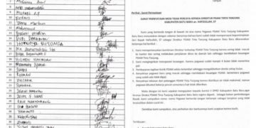 Pegawai PDAM Tirta Tanjung Layangkan Surat ke DPRD, Minta Dirut Segera Diganti