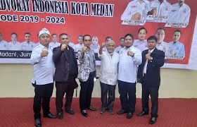 Ketua Bravo Lima Batu Bara Hadiri Pelantikan Pengurus KAI Kota Medan
