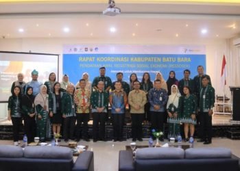 Pemkab Baru Bara Bersama BPS Gelar Rapat Koordinasi Daerah Terkait Regsosek Tahun 2022