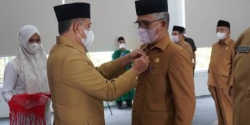 Bupati Zahir Lantik 20 Pimpinan Tinggi Pratama