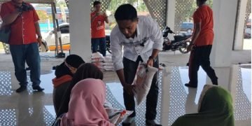 Ketua Kadin berbagi di Desa Perjuangan Batu Bara