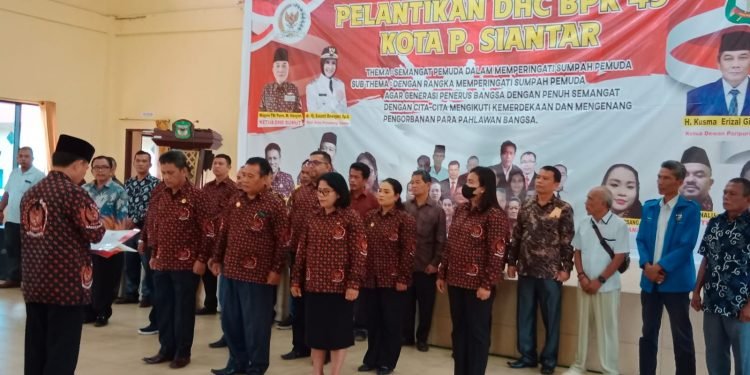 Wali Kota Pematang Siantar dr. Hj Susanti Dewayani Sp.A Harapkan DHC BPK 45 Pematang Siantar dapat Membangun Mental Generasi Muda Lebih Tangguh