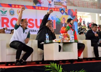 Zahir Hadiri Pembukaan Pekan Olahraga Provinsi Sumatera Utara 2022