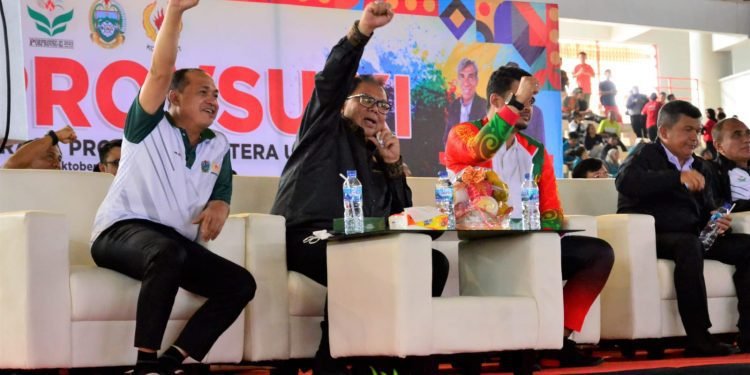 Zahir Hadiri Pembukaan Pekan Olahraga Provinsi Sumatera Utara 2022