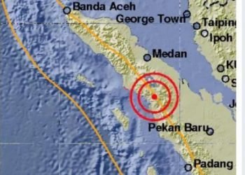 Gempa M 6,1 Guncang Tapanuli Utara
