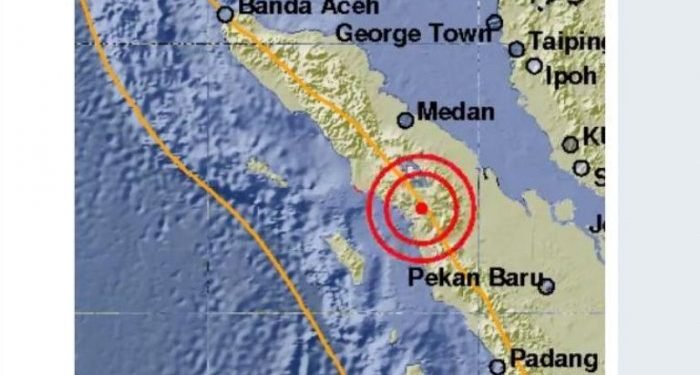 Gempa M 6,1 Guncang Tapanuli Utara