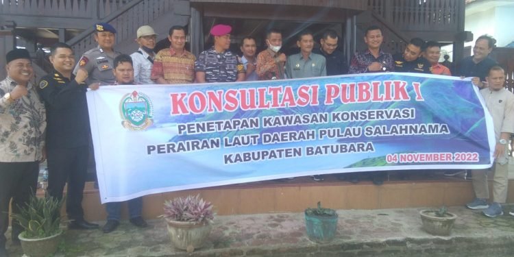 Dinas Perikanan dan Perternakan Batu Bara Laksanakan Konsultasi Publik Terkait Penerapan Kawasan Koservasi di Perairan Pulau Salah Nama