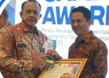 Pemkab Batu Bara Terima Penghargaan Railways Safety Award Tahun 2022