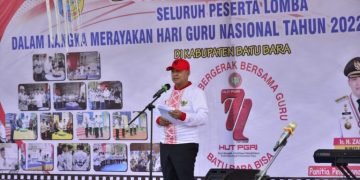 Jelang HUT Ke 77, PGRI Batu Bara Lakukan Berbagai Perlombaan