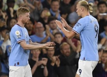 De Bruyne ingatkan ancaman 800 Gol dari Haaland