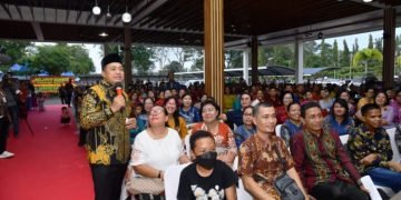 Zahir Hadiri Perayaan Natal Komunitas ASN Pemkab Batu bara