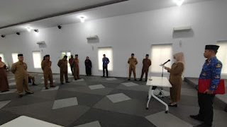 Bupati Batu bara Lantik 8 Pejabat Esolon III