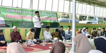 Bupati Zahir Rutin Hadiri dan Berbagi di Pengajian