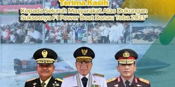 F1 Powerboat Sukses, Gubernur, Pangdam dan Kapolda Sumut Beri Apresiasi TNI Polri