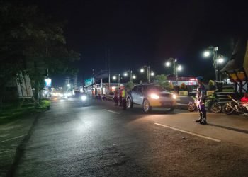 Polres Sibolga Melaksanakan Patroli Gabungan Malam Hari