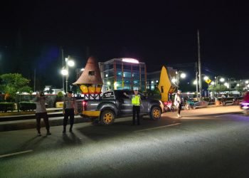 Antisipasi Gangguan Kamtibmas, Polres Nias Laksanakan Patroli KRYD