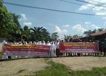 Masyarakat Huta I, Nagori Pamatang Asilom Kabupaten Simalungun Akan Gelar Aksi Damai